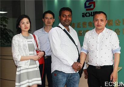 Foreign friends visit and inspect Zhengxin (Shenzhen) Technology Co., Ltd